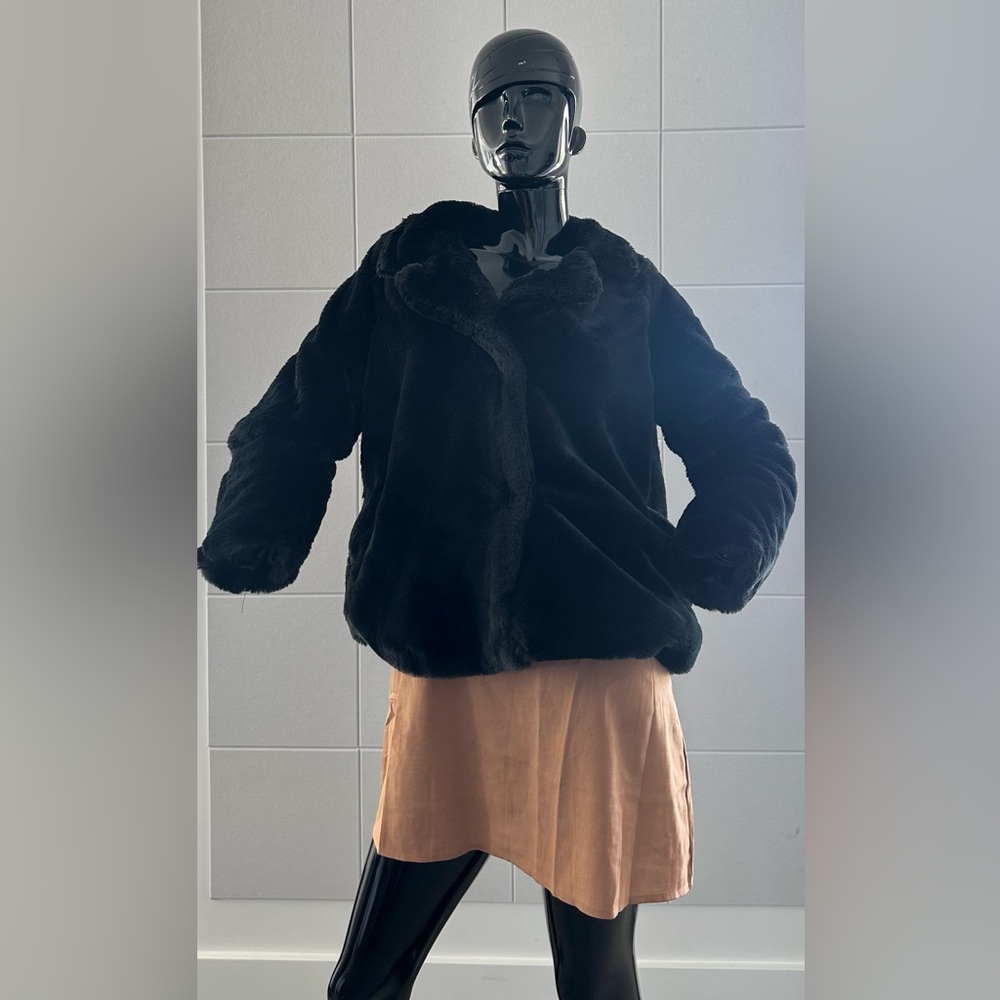 Fuzzy teddy coat